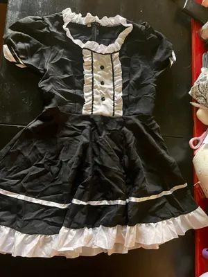 Maid costume Black Size XL thumbnail 1