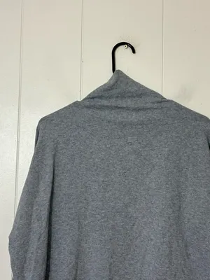 Vuori Cleo Mock Neck Sweatshirt Gray Pullover Relaxed Lounge Athleisure Size S thumbnail 9