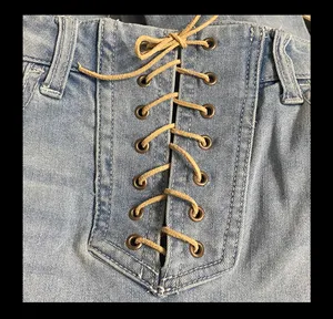 Wonderly Urban Cowboy Light Wash High Rise Boot Cut Jeans With Tie Closure. gently warn& are in excellent condition. measurements approximately 13” waste x 10” rise x 42” long. Non smoking home. priced to sell at as is condition. Don’t like my price, make reasonable offer! And thank you for checking my closet. thumbnail 6