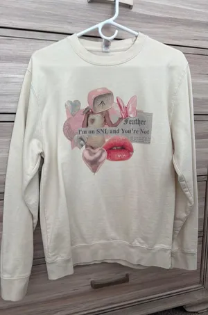 Sweatshirt Tan Size M thumbnail 1