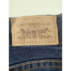 Vintage Y2K Mid rise Boot Cut 515 Levi’s Jeans Size 8 Long Dark Wash Flare thumbnail 4