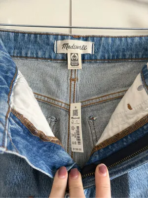 Madewell perfect vintage wide leg NWT thumbnail 6