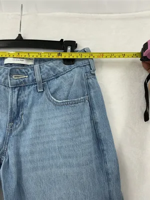 Hollister Light Blue Wide-Leg Jeans 1039 thumbnail 3