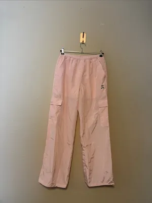 Rest&‎ Recreation Pink Wide Cargo Pants Size Small NWT thumbnail 3