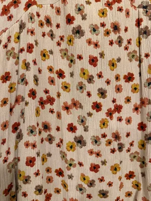 Peach Love Floral Boho Dress thumbnail 3