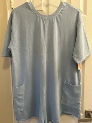 Free People Movement Hot Shot Tee Romper Steel XS Oversized NWT thumbnail 6