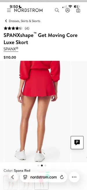 Spanx Core Luxe Skort thumbnail 2