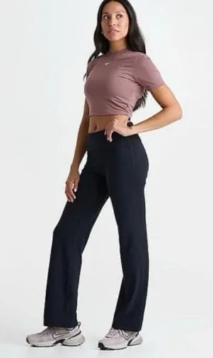 NWT NIKE One Dri-FIT High-Waisted Fold-Over Pants thumbnail 1