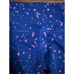 Zyia‎ Active Splash Navy Pink Light n Tight Hi-Rise Athletic Leggings 7/8 Sz 6-8 thumbnail 9