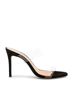 NWT Schutz Ariella Heel in Black & Transparente High Heels thumbnail 2