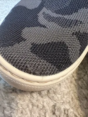 Rothy's Slip-On Sneakers - Black & Gray Camo size 8 thumbnail 9