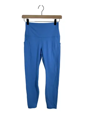 Lululemon Align High‎ Rise Pant Pockets 25” Size 6 Blue Nulu Leggings thumbnail 3