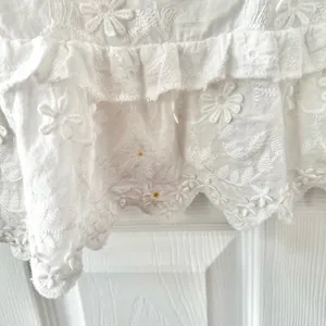 Showpo White Lightweight Fancy A Spritz Square Neck Embroidered Mini Dress 12 US thumbnail 8