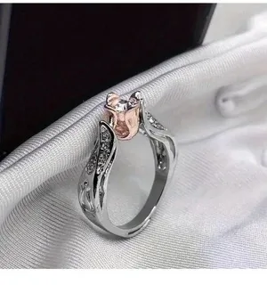 3 for $25. Women's Unbranded Ring Size 6 Silver Rose Gold thumbnail 1