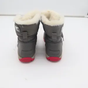 Sorel Whitney Short Lace Grey Pink Waterproof Winter Snow Boots Womens 6.5 thumbnail 6