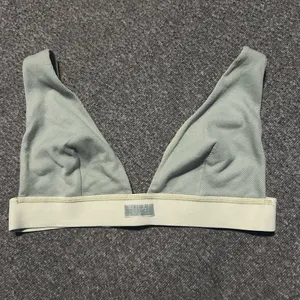 Skims Rib Plunge Bralette Size XL Mineral Green *SEE MEASUREMENTS* thumbnail 1