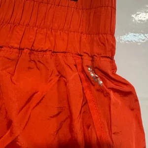 Orange Shortie Free People movement shorts‎ thumbnail 2