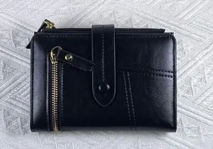 Wallet for Women,Trifold Snap Closure Wallet,Credit Card Holder Coin Purse thumbnail 10