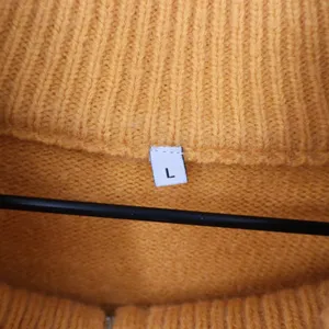 Track Jacket Womens Large Yellow Knit Ribbed Full Zip Mock Neck Raglan Sleeve thumbnail 5