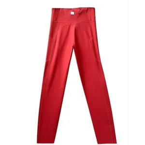 Vuori Stride Leggings XS Poppy Red‎ High Rise Athletic Yoga Workout Pants NWOT thumbnail 4