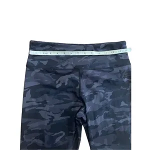 Zyia womens black gray camo 7/8 length‎ athletic leggings yoga pants sz 8-10 thumbnail 5