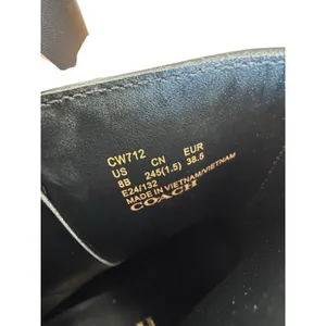Coach Josephine Wedge Booties Women’s 8 Black Leather CW712 NWOT $278 thumbnail 5