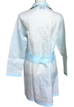 Vintage 70s Nurse Maid Uniform Costume D. Bedgood Blue Polyester Long Sleeve thumbnail 2