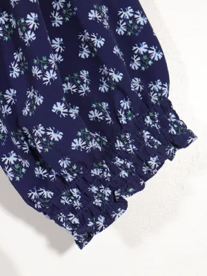 NWOT Hill House Navy Crepe Louisa Dress Size Xl in Shade Posy Navy thumbnail 11