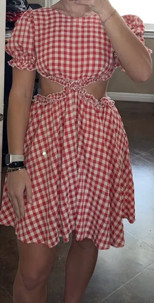 NWT BOUTIQUE DRESS Red Size M thumbnail 1