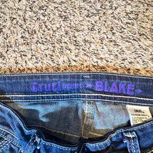 Cruel Denim Blake Womens 30/9S Dark Wash Embroidered Bootcut Jeans‎ CB41754071 thumbnail 2