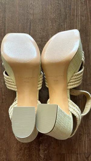 Marc Fisher Platform Woven Heels thumbnail 2