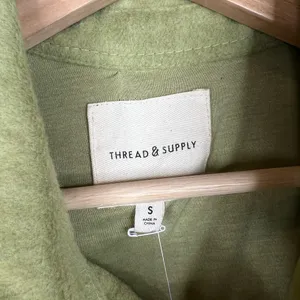 Thread & Supply Women's Sage Green Shacket Size S Button-Up Casual Jacket thumbnail 10