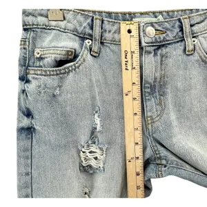 Anthropologie Avec Les‎ Filles Jeans Womens 27 Blue Distressed High Waist Denim thumbnail 10