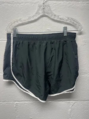 Nike Black Running Shorts with White Trim thumbnail 3