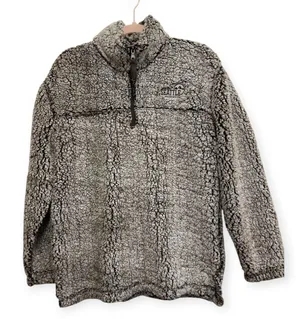 Boxercraft Seattle Washington Sherpa Pullover M Quarter Zip Teddy Fleece thumbnail 1