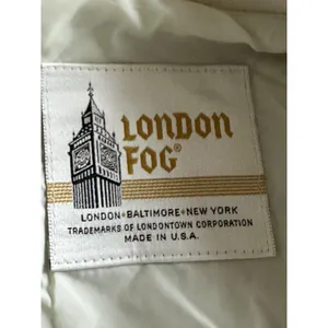 London Fog Trench Coat Women 10P Ivory Vintage Classic Minimalist Chic Academia thumbnail 3