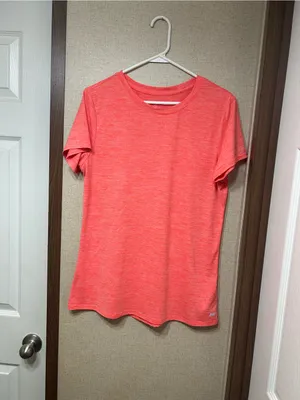 Women's Coral Short Sleeve Crew Neck Tee thumbnail 2