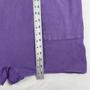 FP Movement Free People Hot‎ Shot Onesie Purple Cotton Stretch Romper Womens S thumbnail 4