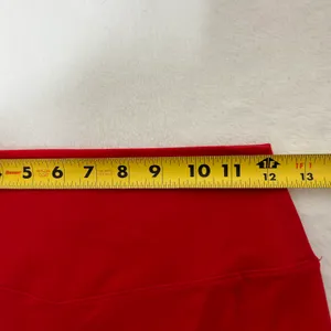 Buffbunny Red Leggings With Pockets Medium thumbnail 9