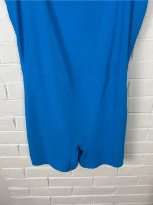 All In Motion Blue Ribbed Active Athletic Romper Size L thumbnail 4