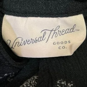 Universal Threads Tiered Floral Black Sleeveless V Neck A-Line Maxi Dress Size 1X thumbnail 6