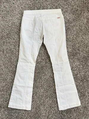 Vintage Guess White Y2K Lowrise Jeans 24 thumbnail 2