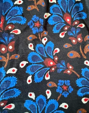 Farm Rio Latina Scarf Black Mini Dress thumbnail 5