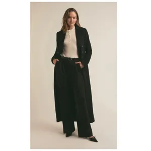 Favorite Daughter The Simon Double Breasted Longline Coat Size Small thumbnail 3