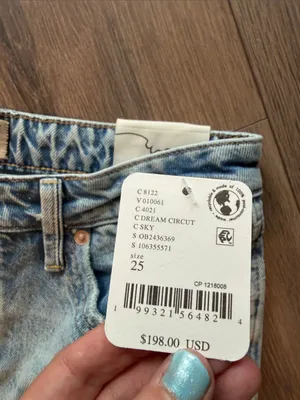 Free People Tennessee Low Rise Boyfriend Jeans- size 25 thumbnail 3
