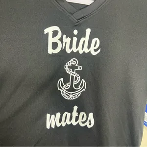 Bride Mates Bridal Party V-Neck Short Sleeve‎ Tee thumbnail 3