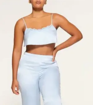 Skims Bridal Silk Blend Super Cropped Cami Size 4X thumbnail 1