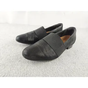 Clarks Women's Un Blush Lo Slip-On Black Suede Dress Shoes - Comfy - Size 9.5‎ M thumbnail 3
