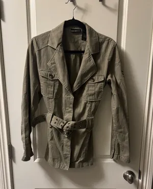 DKNY Jeans Trench Coat Belted thumbnail 1