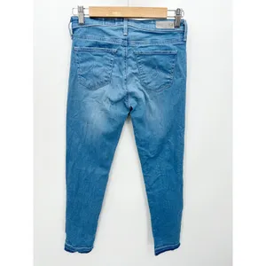 AG Adriano Goldschmied The Mid‎ Rise Stevie Capri Blue Jeans Women's Size 25 thumbnail 2